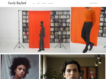 Casley Hayford built using WordPress and Shopify, web design by Convoy Media