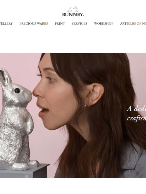 Bunney built using WordPress and WooCommerce, web design by Convoy Media