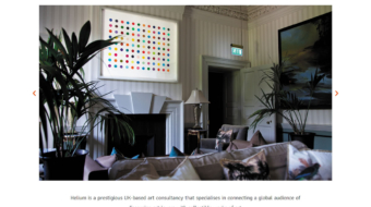 Helium London built using WordPress and Elementor by Convoy Media